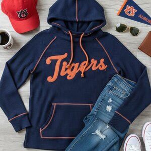 4Her by Carl Banks Auburn University "Tigers" Waffle-Knit Hoodie